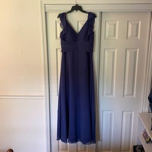Navy Blue Bridesmaid Dress